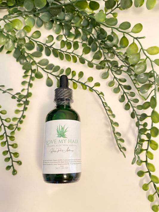 Love My Hair Organic Aloe Vera Hair Oil